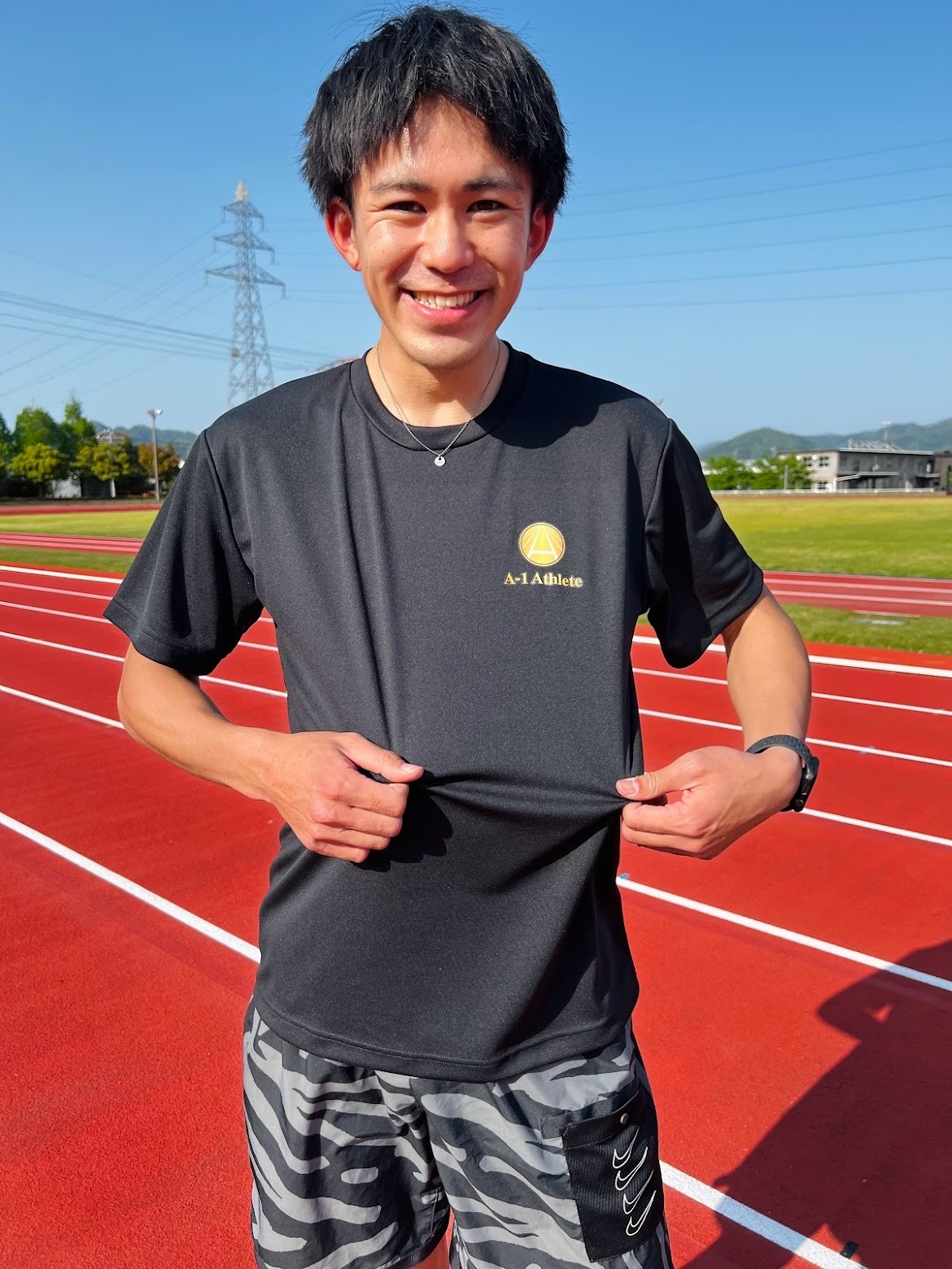 球技スプリントコース担当の中谷　靖宏コーチ